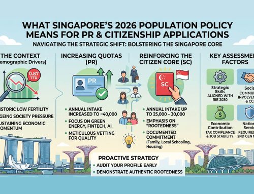 What Singapore’s 2026 Population Policy Means for PR and Citizenship Applications